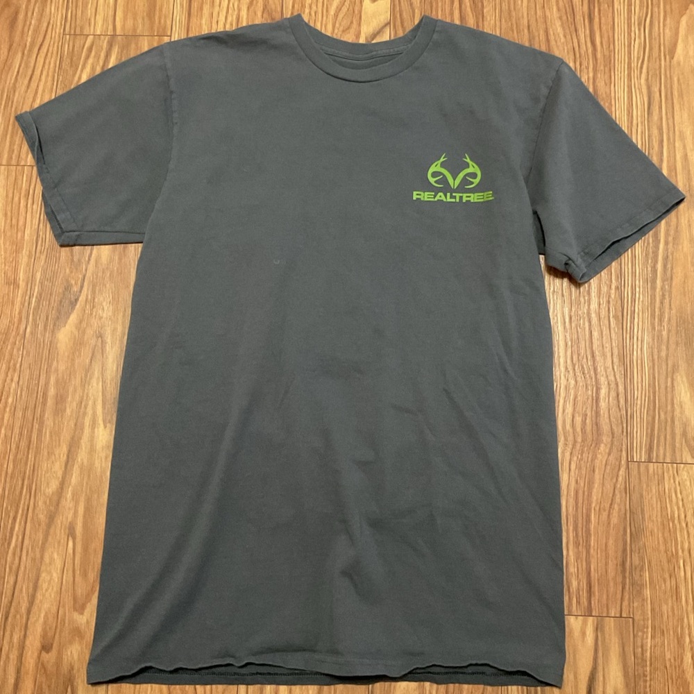 Realtree gray/green short sleeve